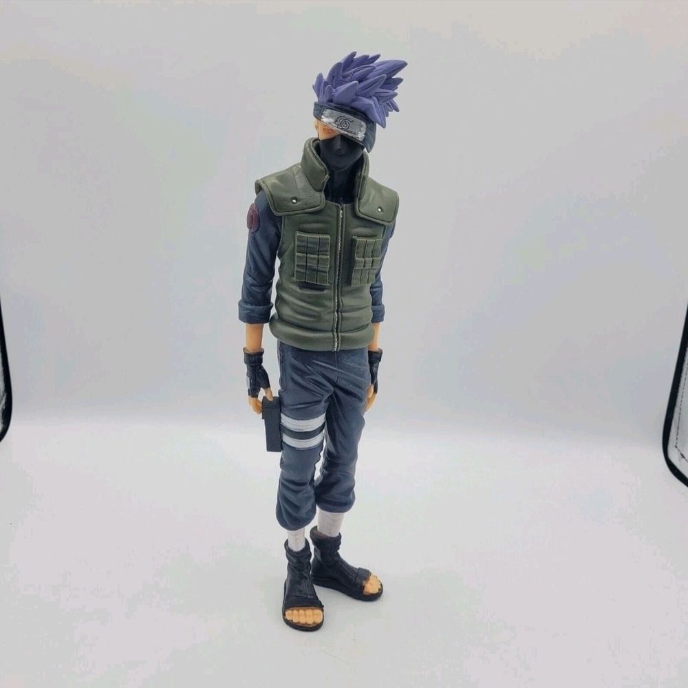 Men's Blue and Gray Tactical Action Figure